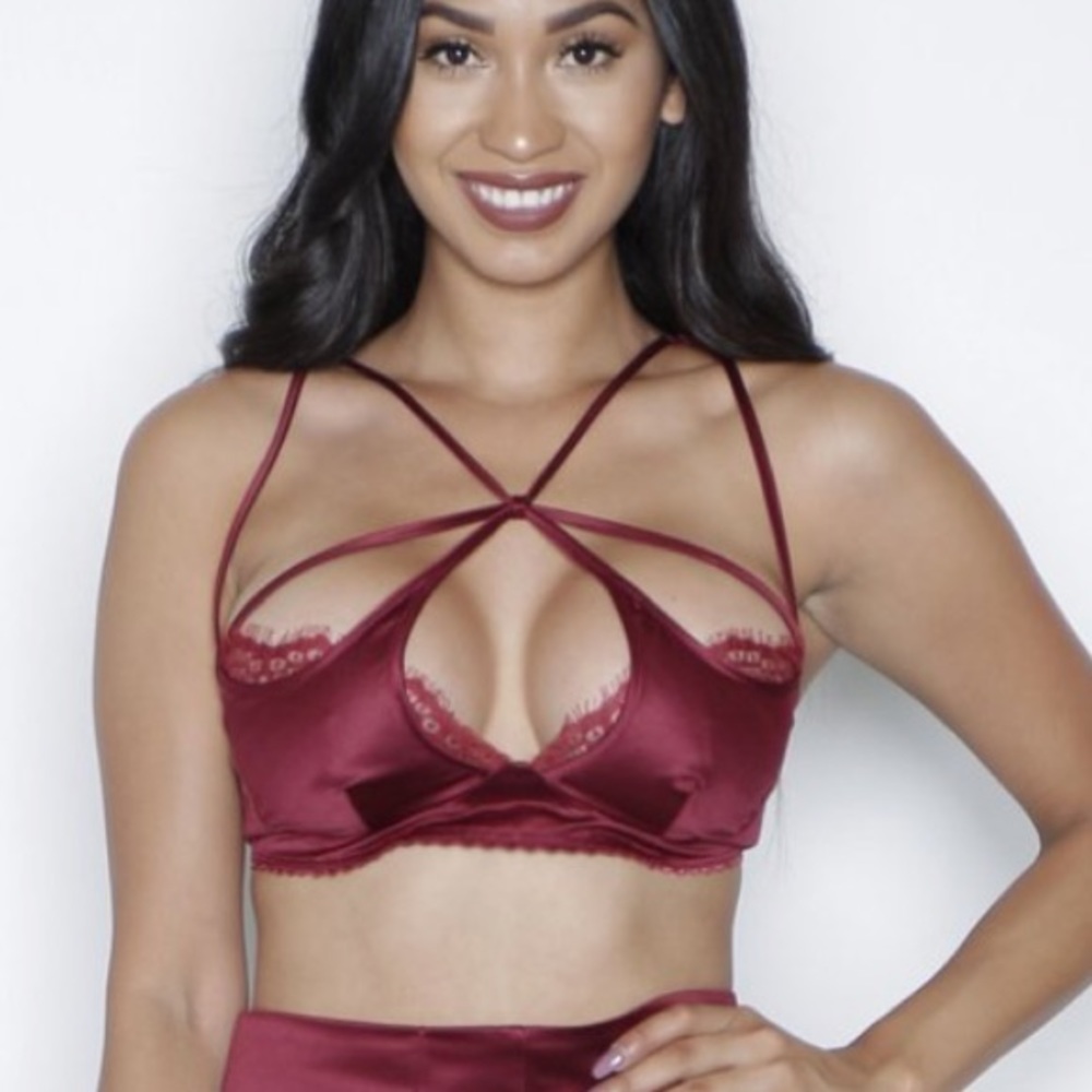 Kloset Envy lace satin bra